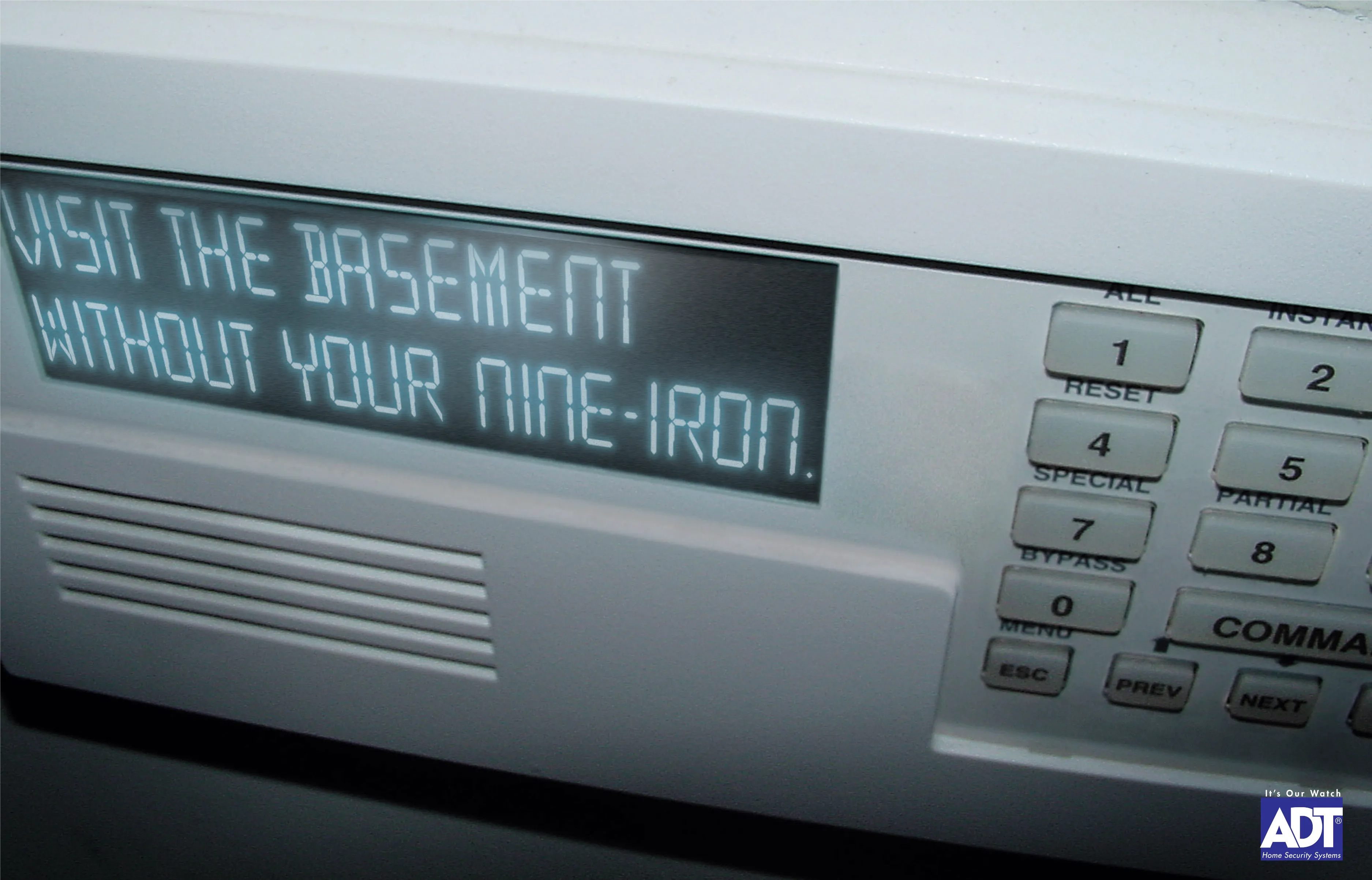 ADT basement ad