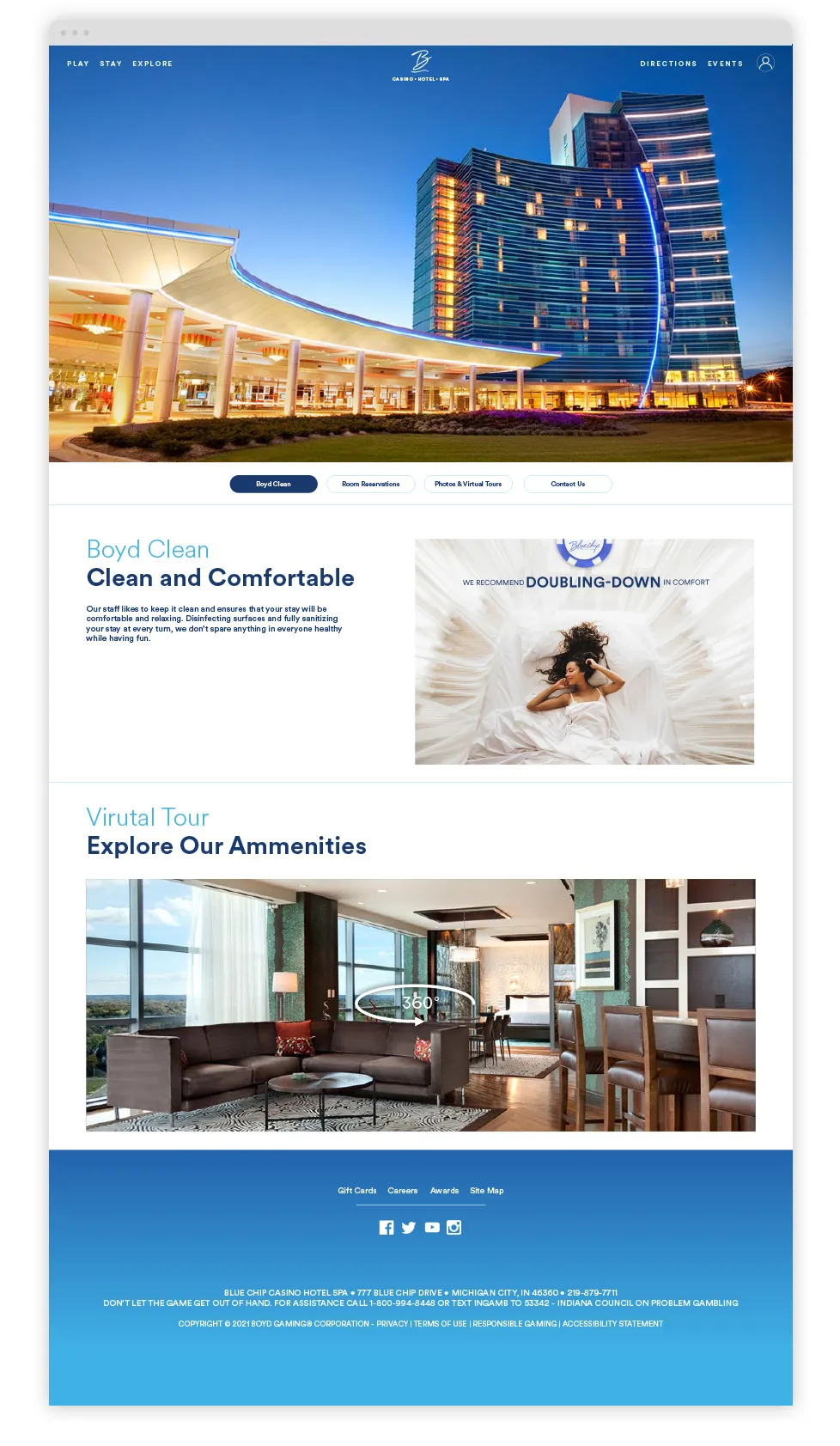 Website redesign