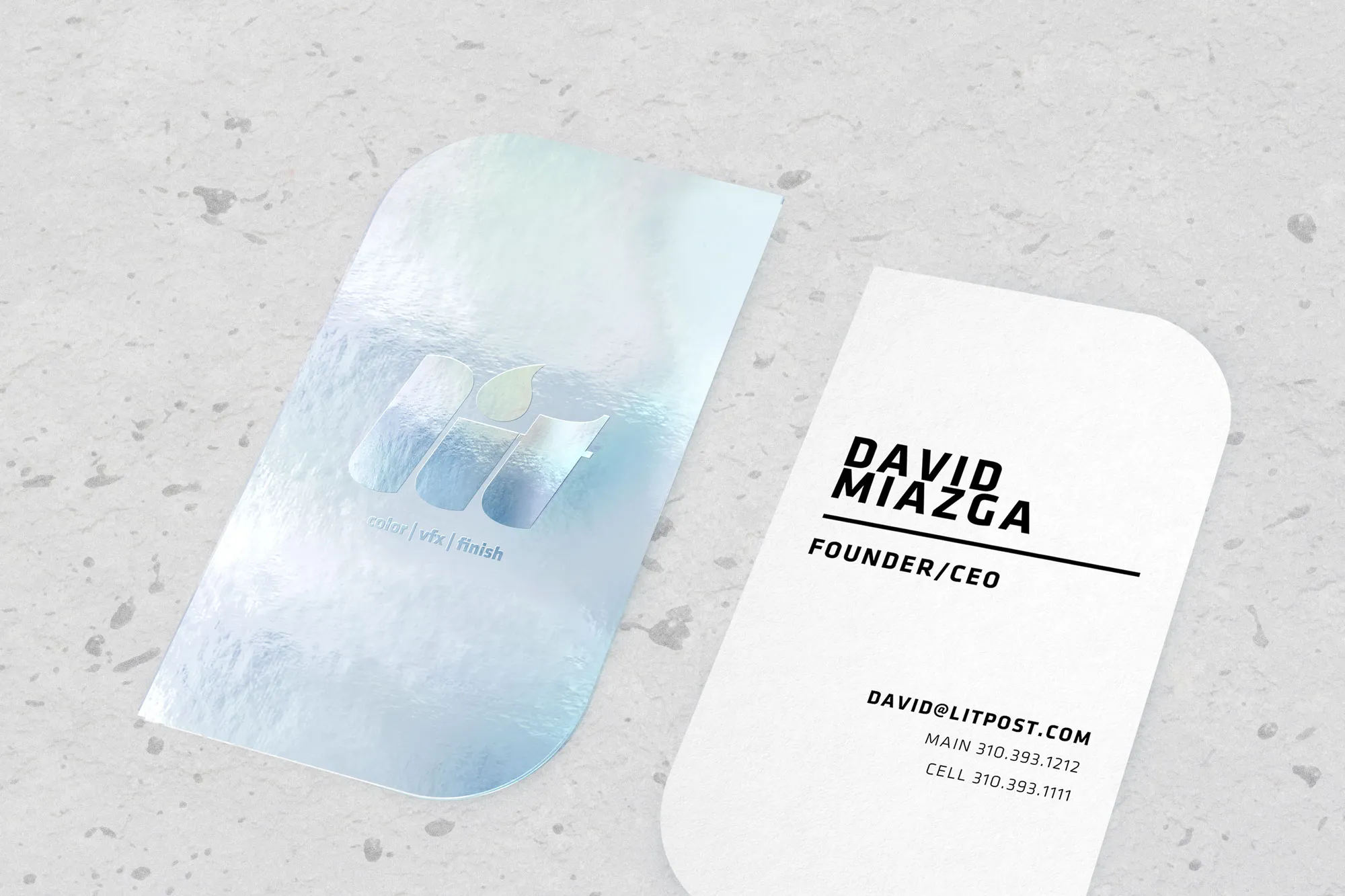 Lit business card