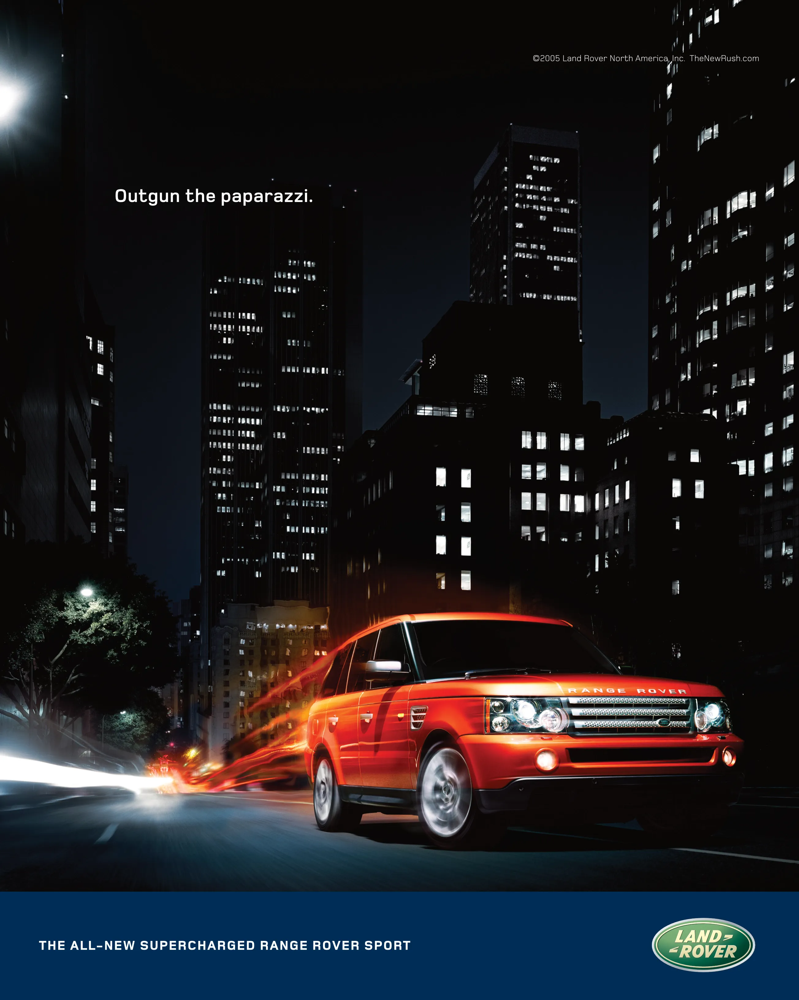 Land Rover Sport Outgun Paparazzi Ad