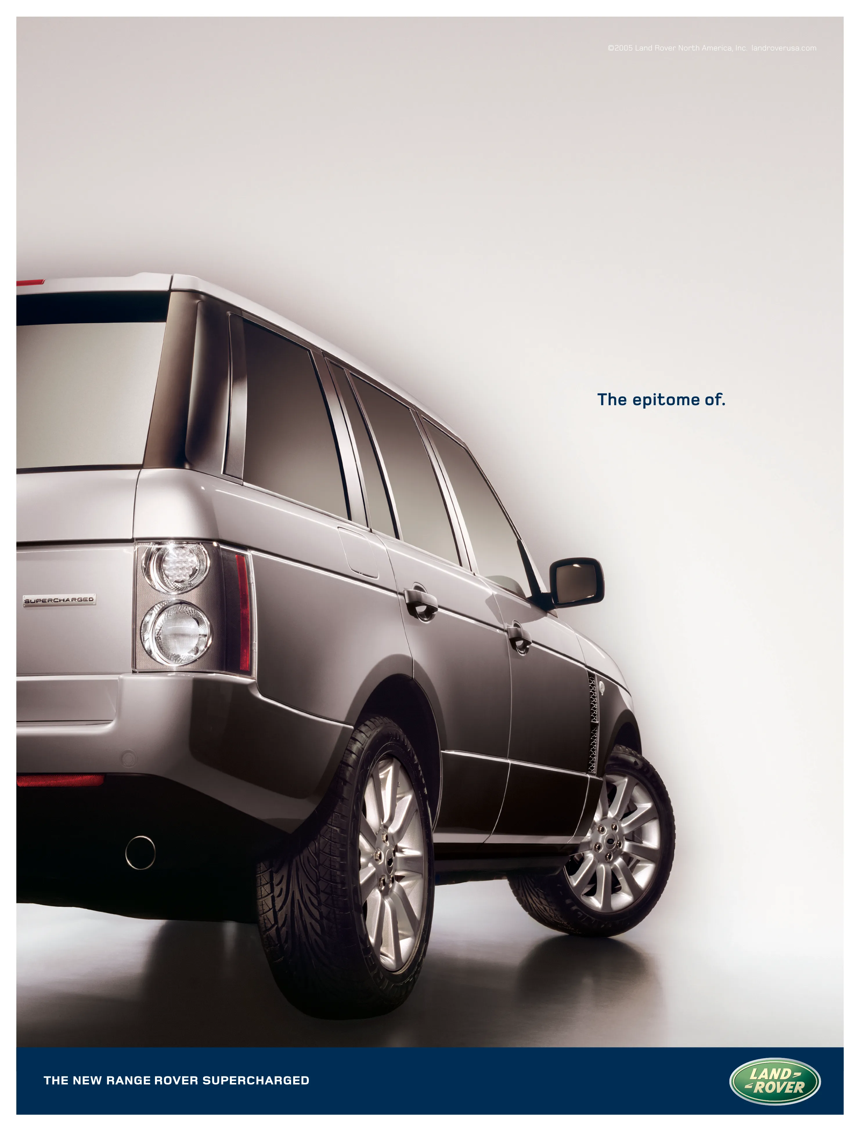 Land Rover Supercharged Epitome Ad