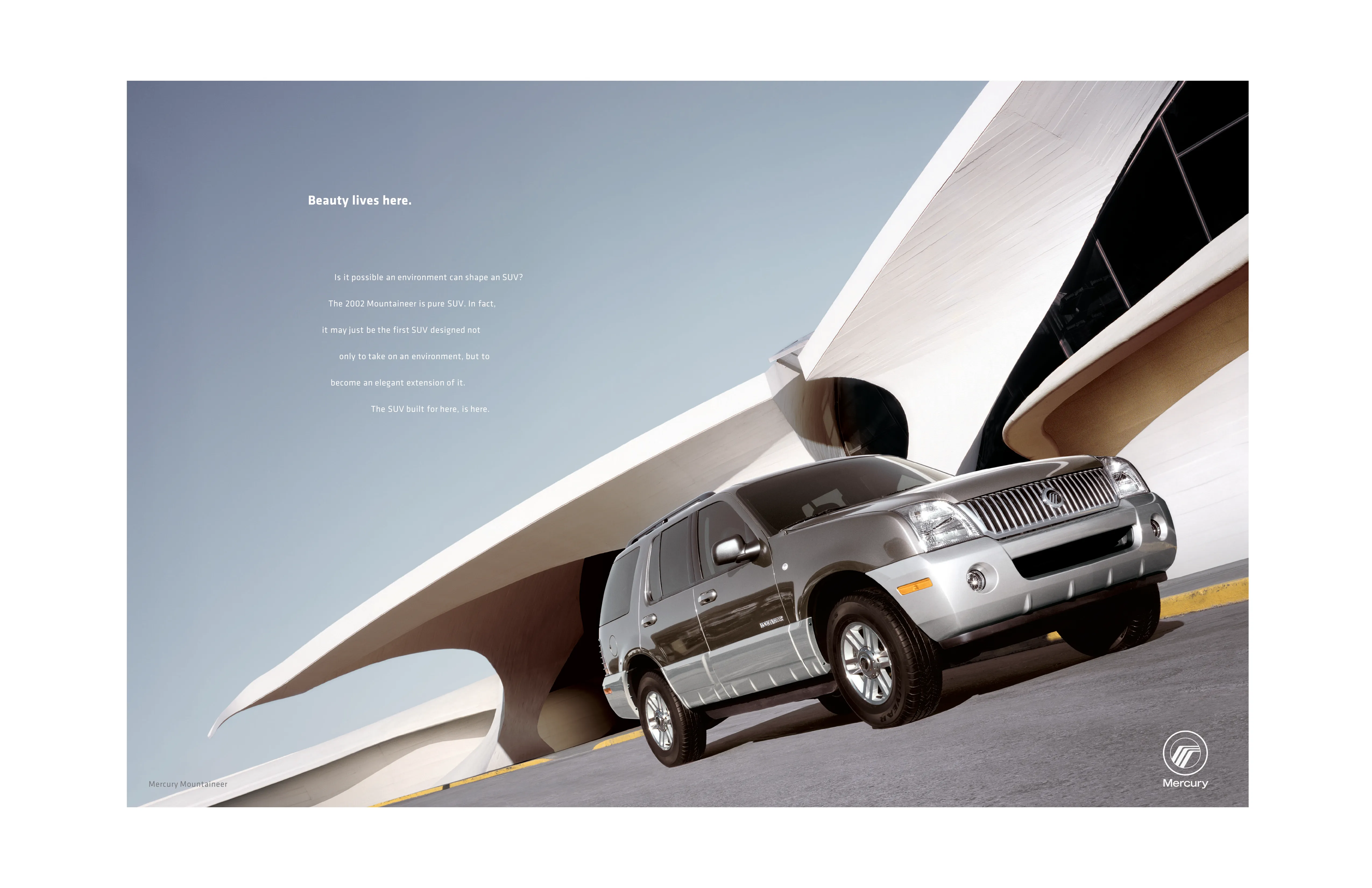 Mercury Moutaineer Beauty Ad