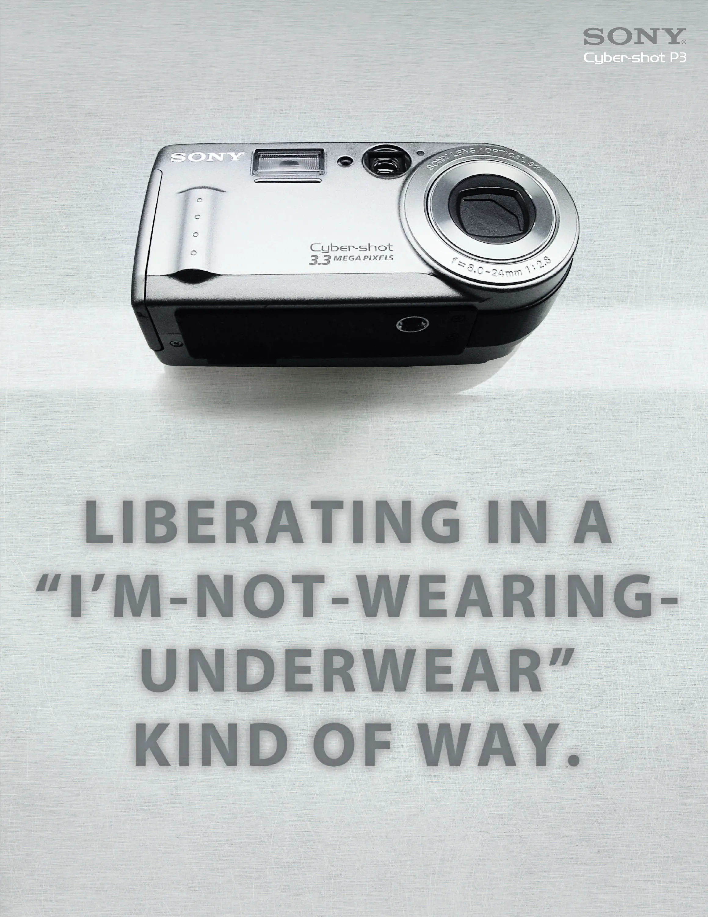 Sony Cybershot Underwear