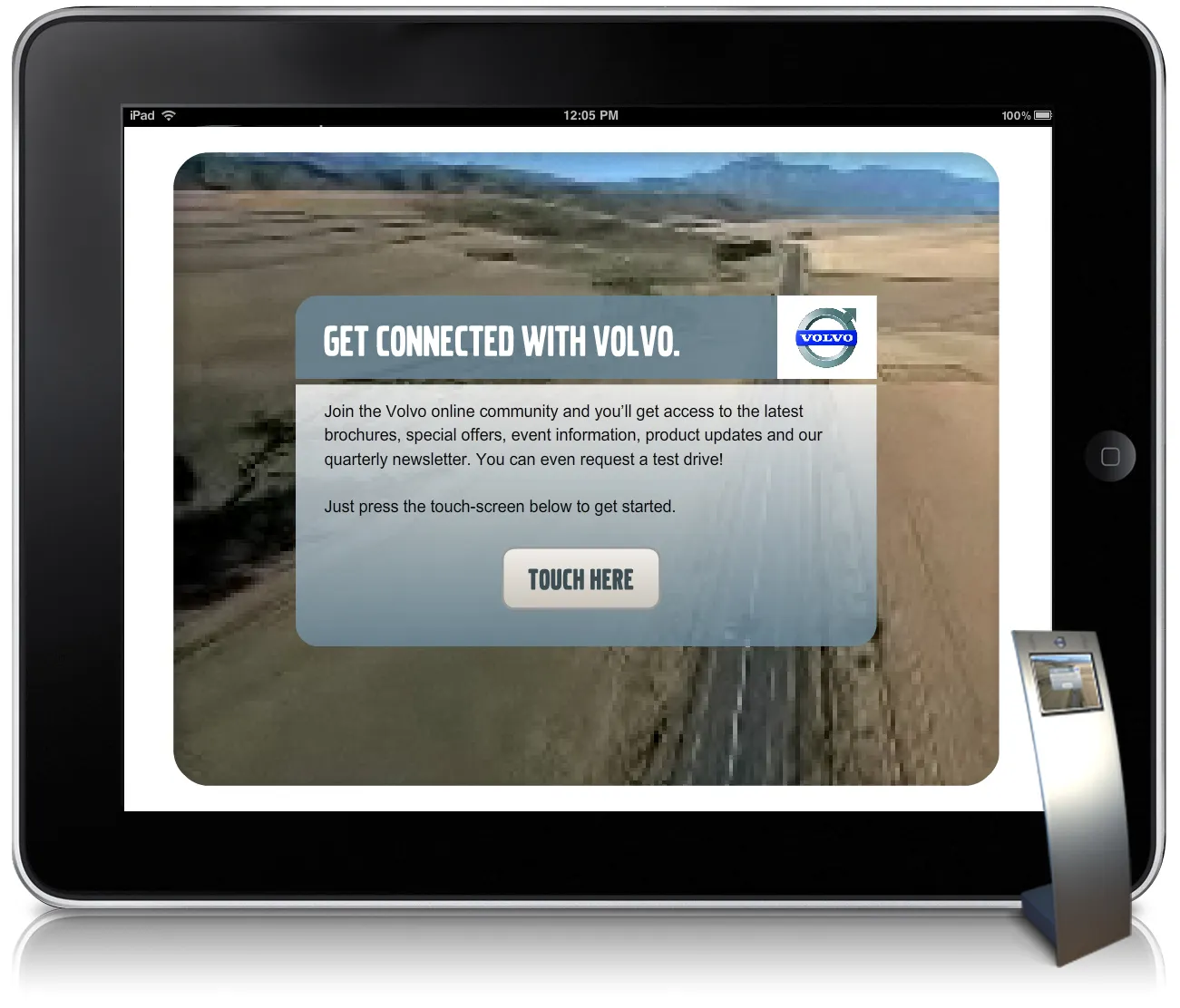 Volvo kiosk